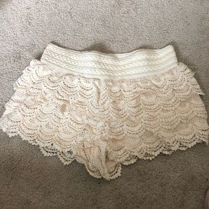 Lace shorts